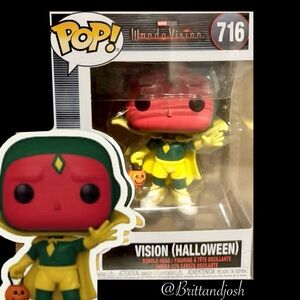 Funko Pop Vision Halloween Marvel figure